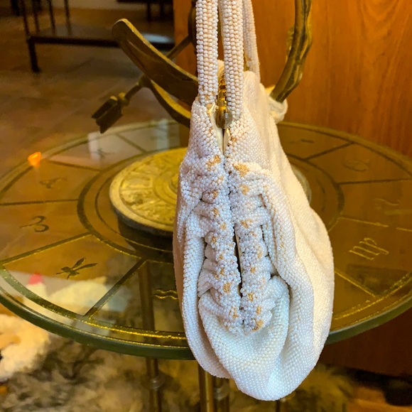 Rare Vintage Beaded Rhinestone Purse - Picture 12 of 14